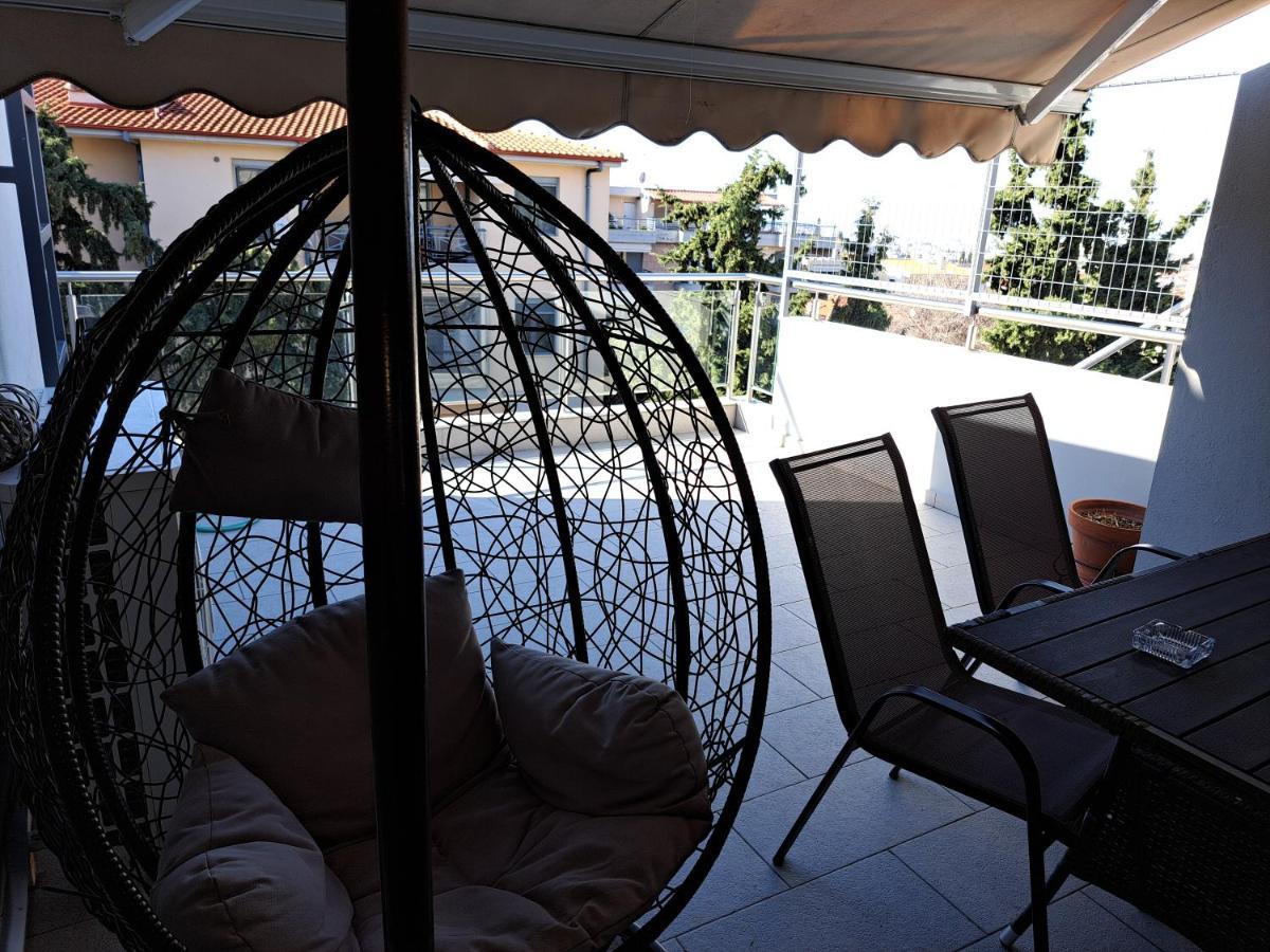 Όμορφο Διαμέρισμα- Σοφίτα Με Υπέροχη Θεα Thessaloníki Eksteriør billede